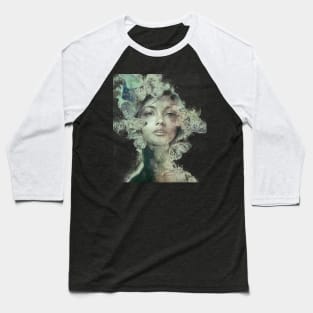 Digital art Portrait Baseball T-Shirt